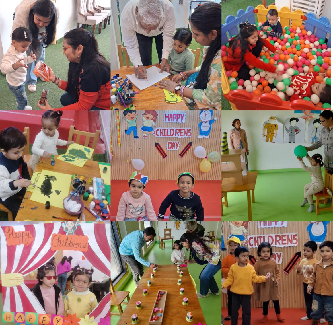 फ़र्स्टक्राय इंटेलिटॉट्स प्रीस्कूल में बाल दिवस उत्सव