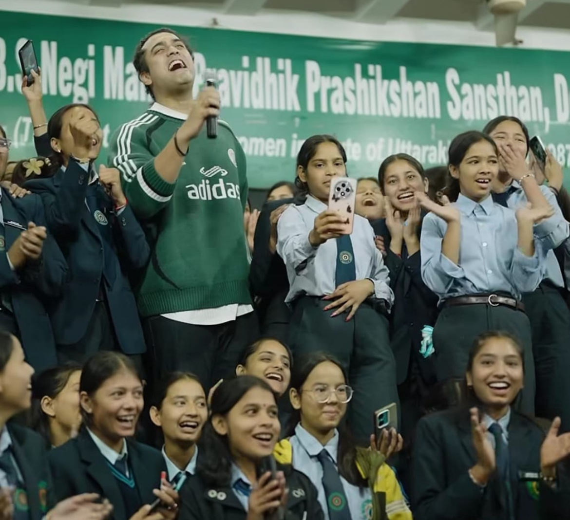 बी.एस. नेगी एम.पी.पी.एस. में अविस्मरणीय दिन : प्रसिद्ध गायक जुबिन नौटियाल का आगमन