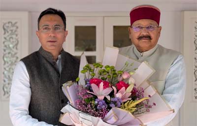 केन्द्रीय मंत्री जितिन प्रसाद से मिले महाराज