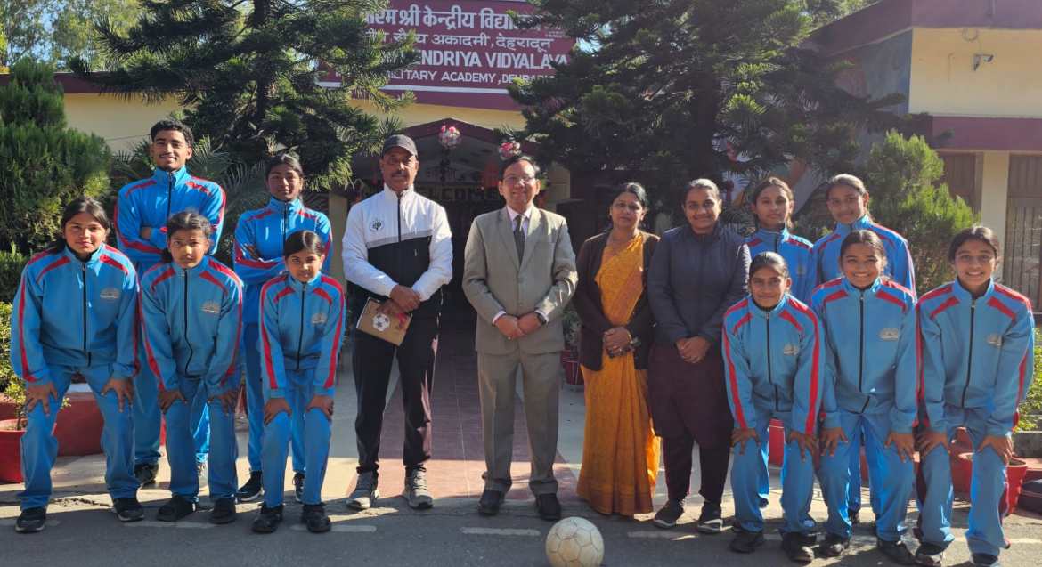 पीएम श्री केंद्रीय विद्यालय, भारतीय सैन्य अकादमी, देहरादून के लिए गौरव का क्षण